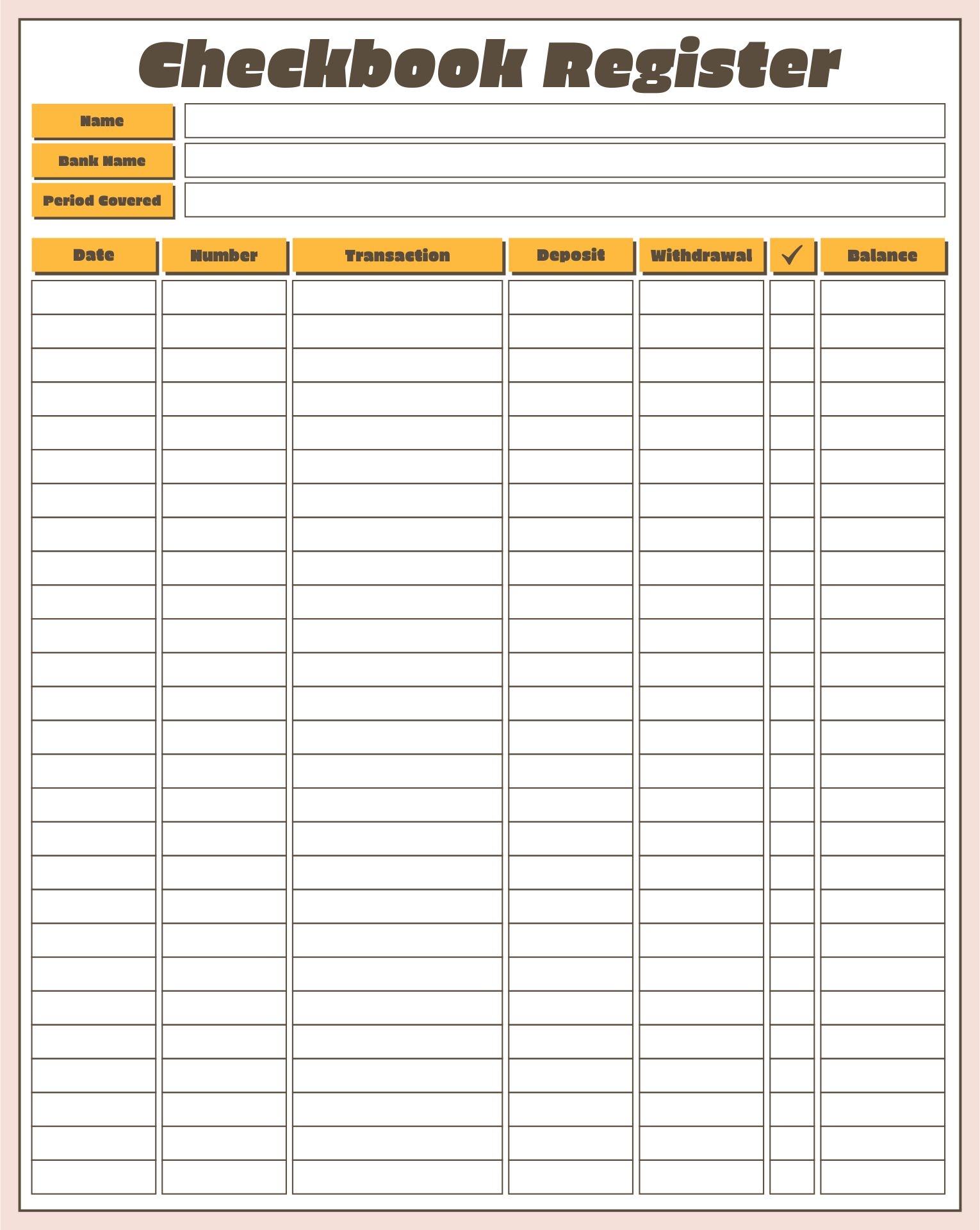 8 Best Images Of Printable Check Register Double Sided Free Printable 
