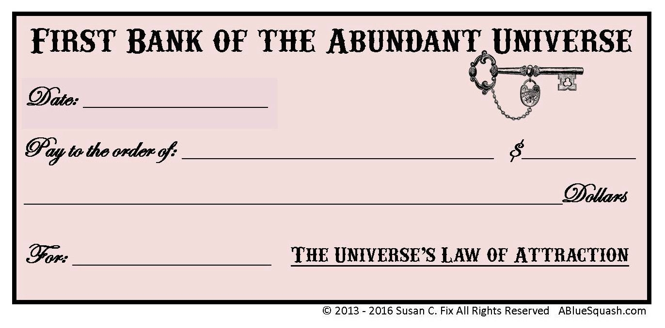 Abundance Check Template Social Media Template