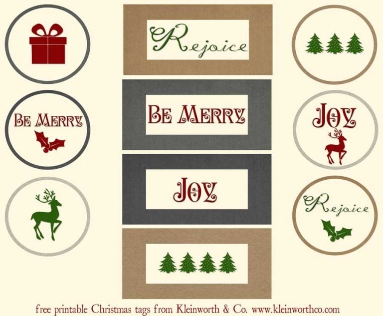 Buffalo Check Free Printable Gift Tags Yummi Haus
