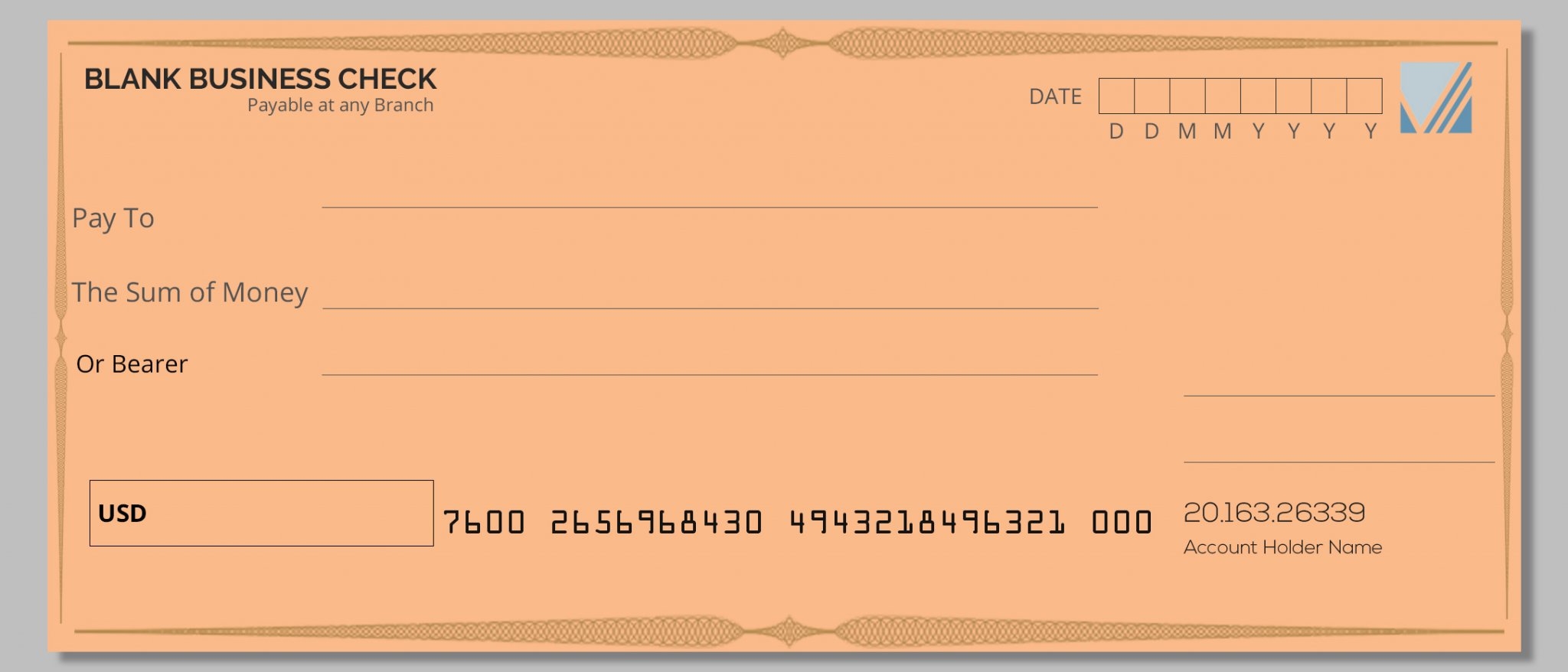 Business Printable Checks