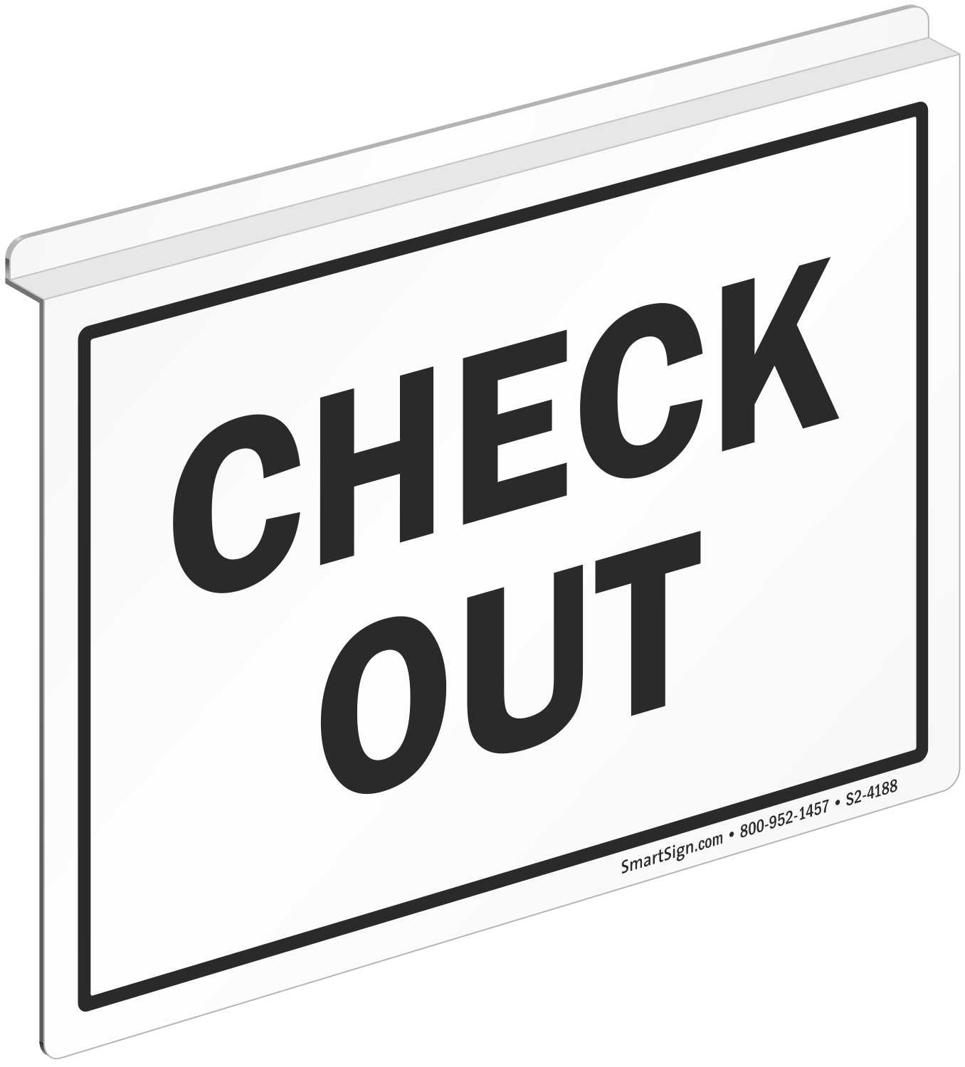 Check Out Sign Printable