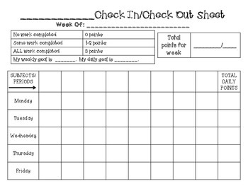 Check Out Sign Printable