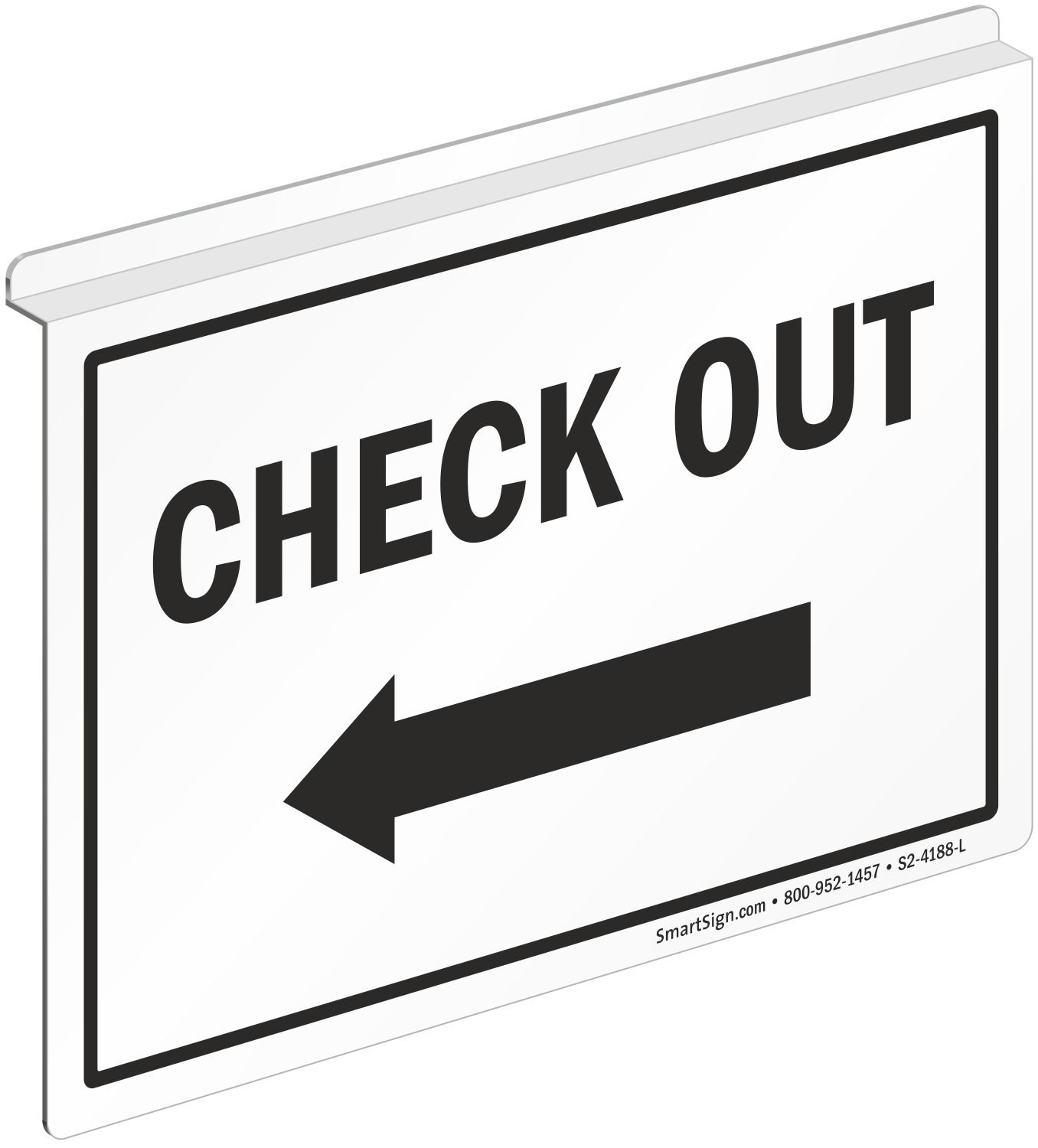 Check Out Sign Printable