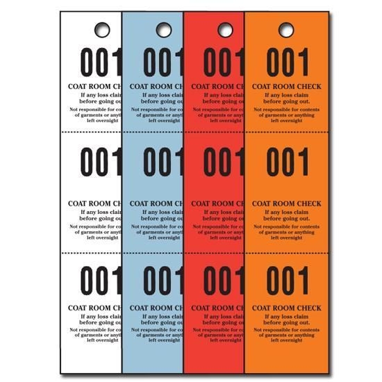 Coat Check Tags Printable Printable Word Searches