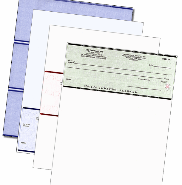 Computer Printable Checks