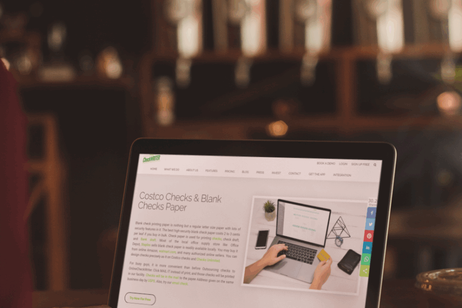 Costco Printable Checks Handy Printable Materials