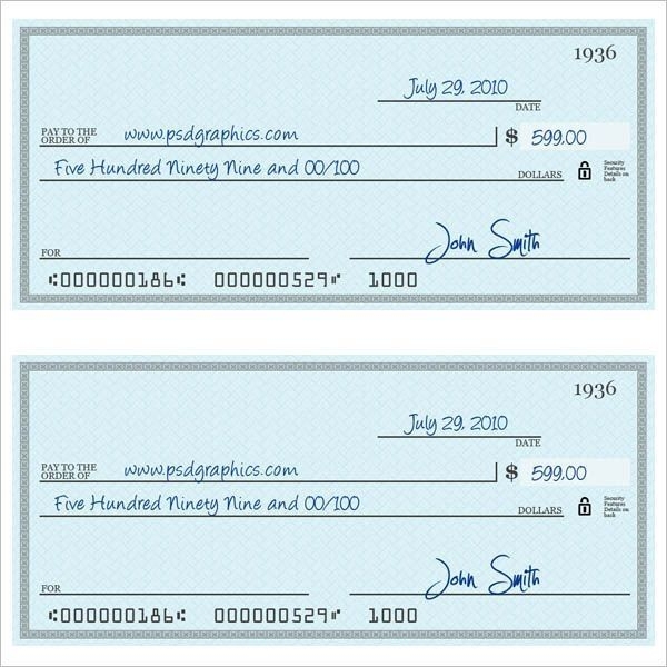 Editable Free Blank Check Template Word Document Template vercel app