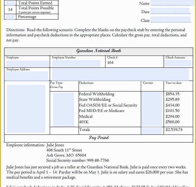 Free Check Stub Template Of 8 Pay Stub Template Microsoft Word