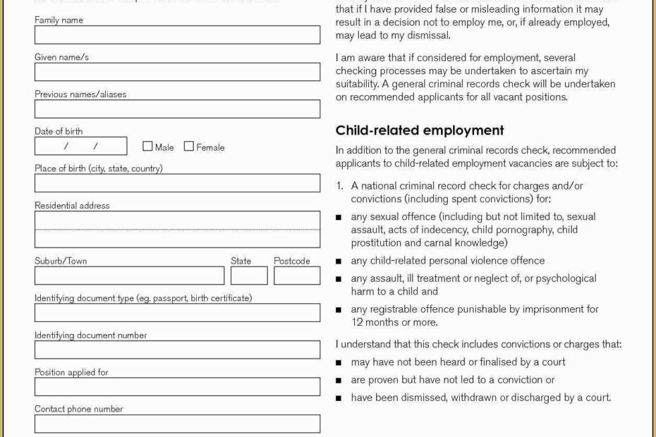 Free Printable Background Check Forms Printable Forms Free Online