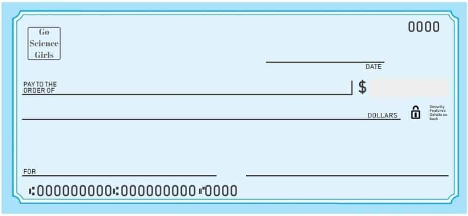 Free Printable Blank Checks For Teaching Printable Templates