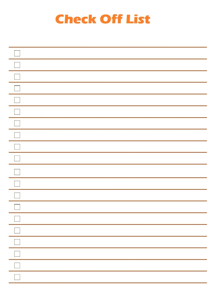 Free Printable Check Off List Printable Templates Vrogue co