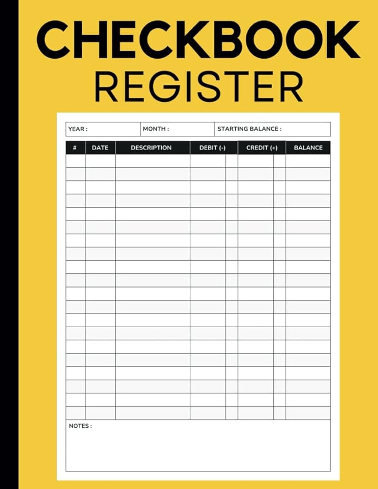 Free Printable Check Register Free Organizing Printables Worksheets 