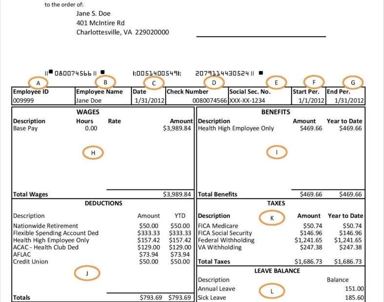 Free Printable Check Stubs Free Printable