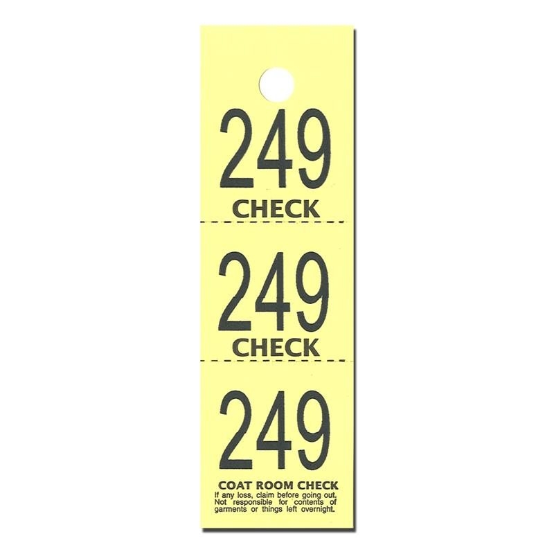 Free Printable Coat Check Tickets Free Templates Printable