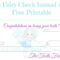 Free Printable Tooth Fairy Check Mom 4 Real Free Printable Tooth Fairy Check Mom 4 Real