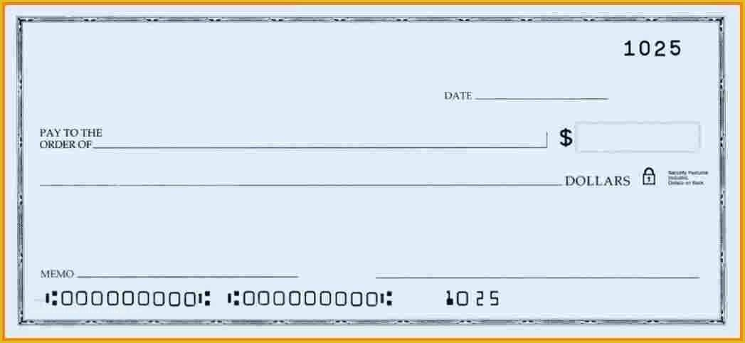 Giant Check Template Free Free Templates Printable