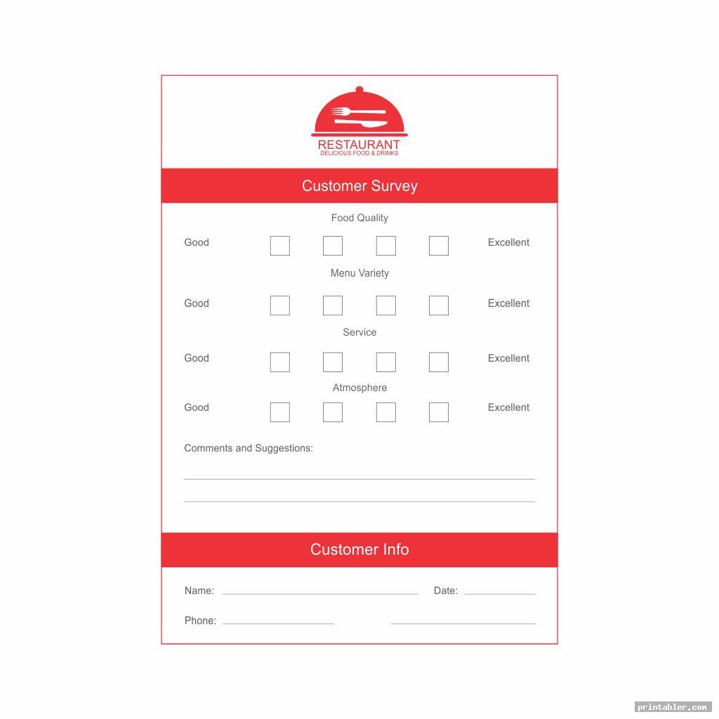Guest Check Template Printable Gridgit