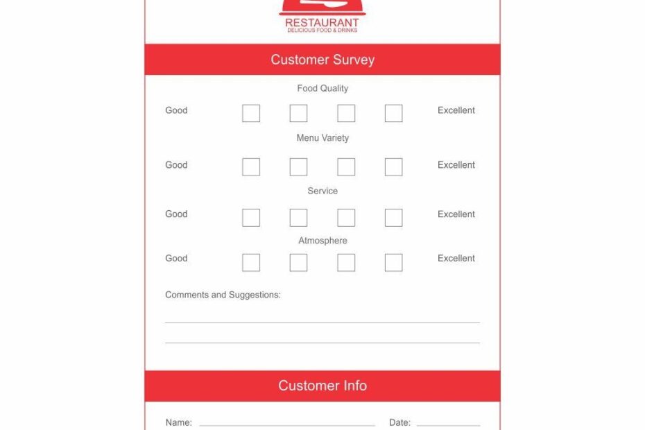Guest Check Template Printable Gridgit