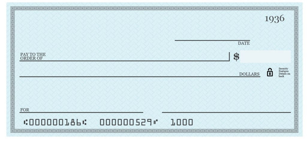 How To Write A Check Example Printable