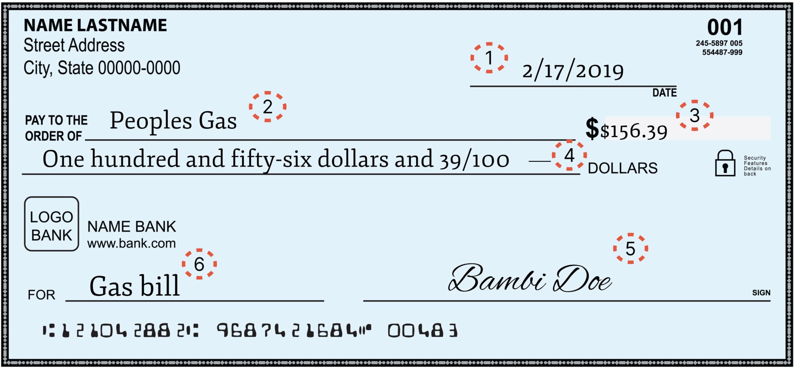 How To Write A Check In 6 Simple Steps Finder