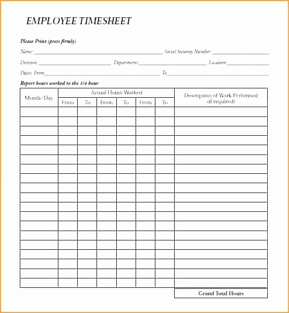 Individual Payroll Record Template