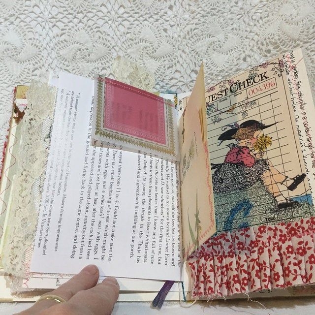 Junk Journal Printable EASTER GUEST CHECKS Spring Journal Cards 