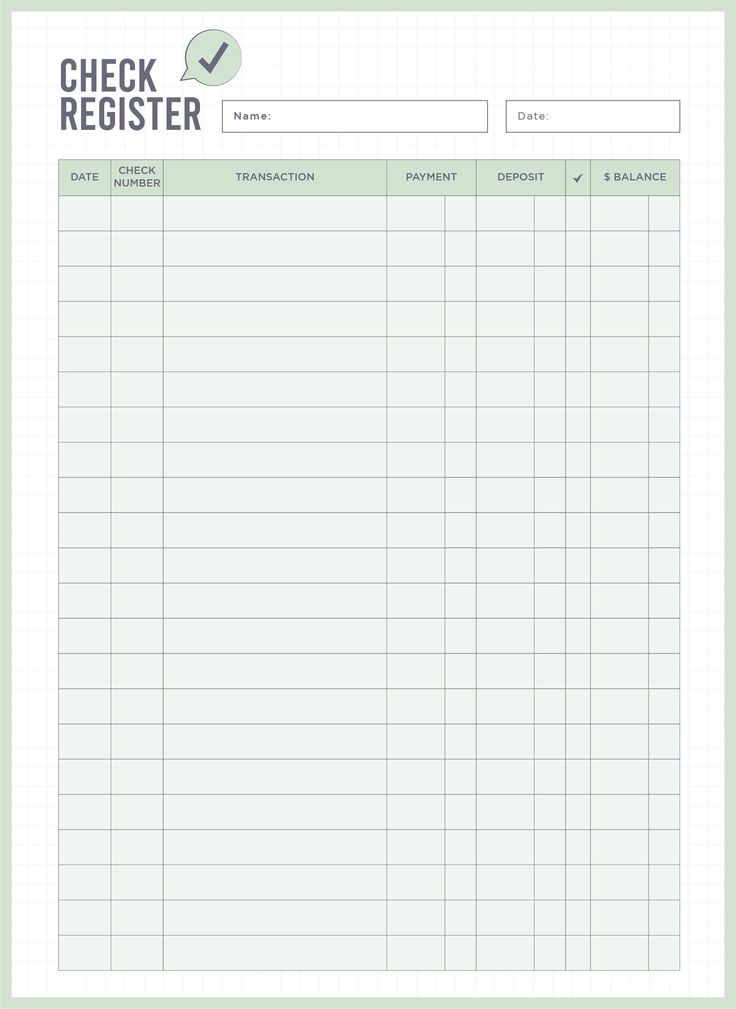 Large Check Register For Checkbook 8 Free PDF Printables Printablee 