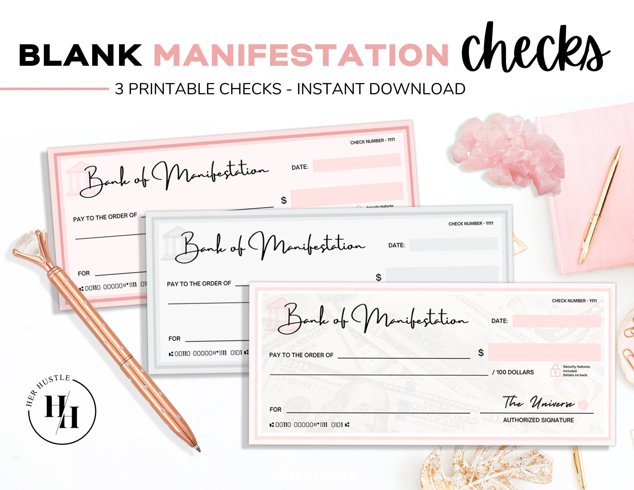Manifestation Checks Printable Printable Word Searches