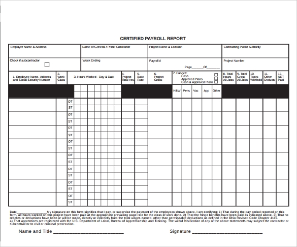 Payroll Form Printable Printable Forms Free Online