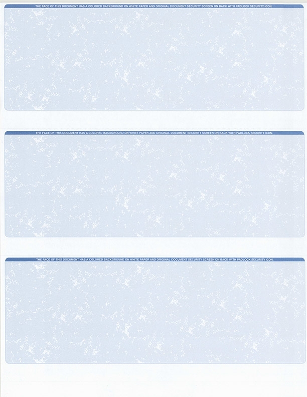 Printable Blank Business Check Template