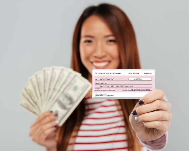 Printable Blank Check Money Manifestation Check Law Of Attraction