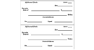 Printable Blank Checks Check Register Activities For Kids