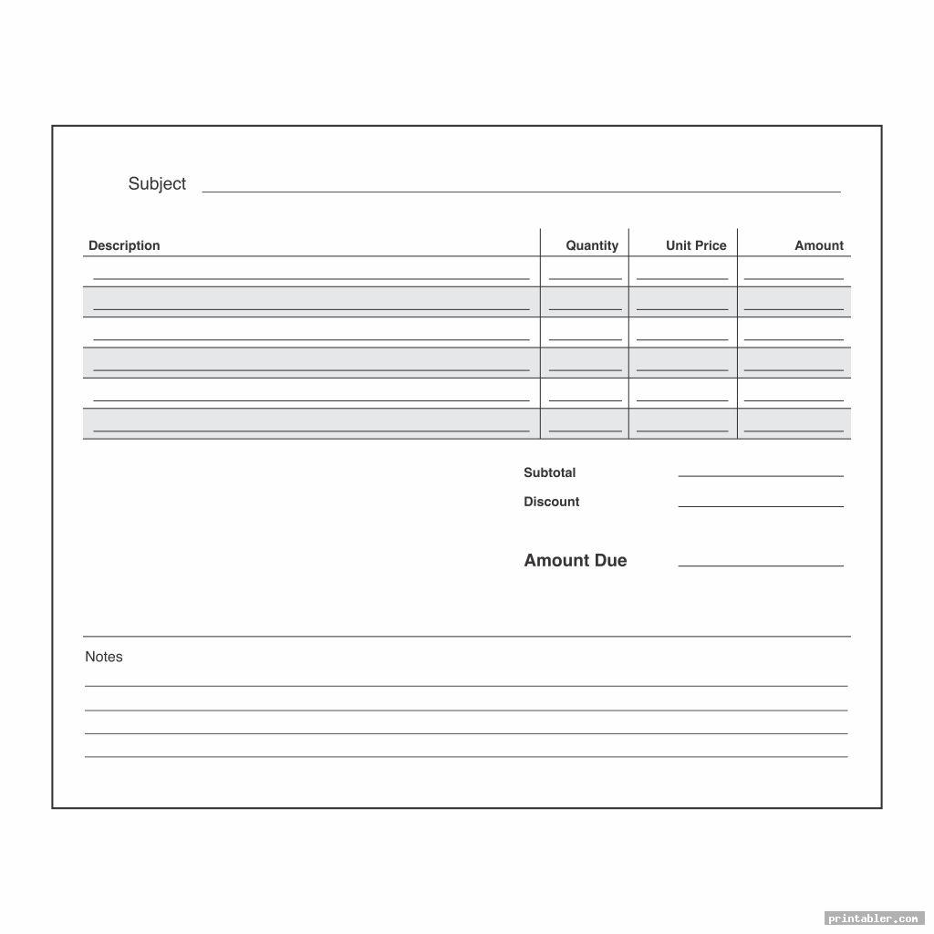 Printable Blank Pay Check Stubs Gridgit