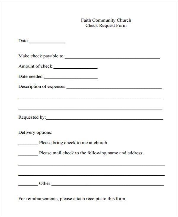 Printable Check Request Form Pdf Printable Forms Free Online
