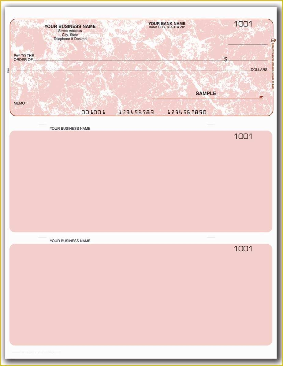 Printable Check Template For Printing