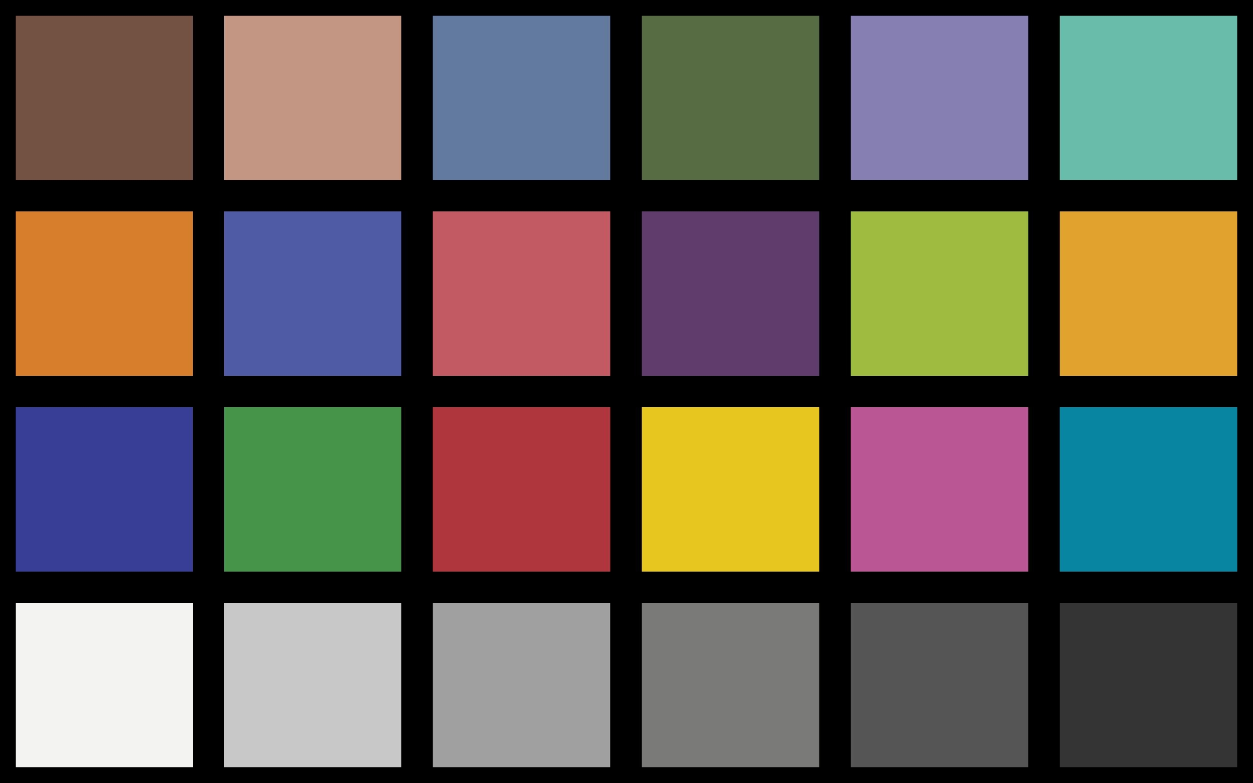 Printable Color Checker