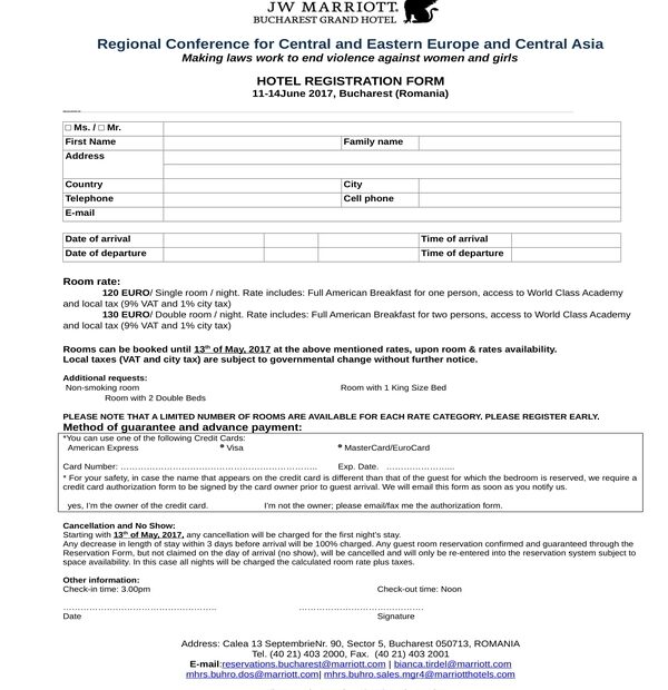 Printable Hotel Check In Forms Printable Forms Free Online