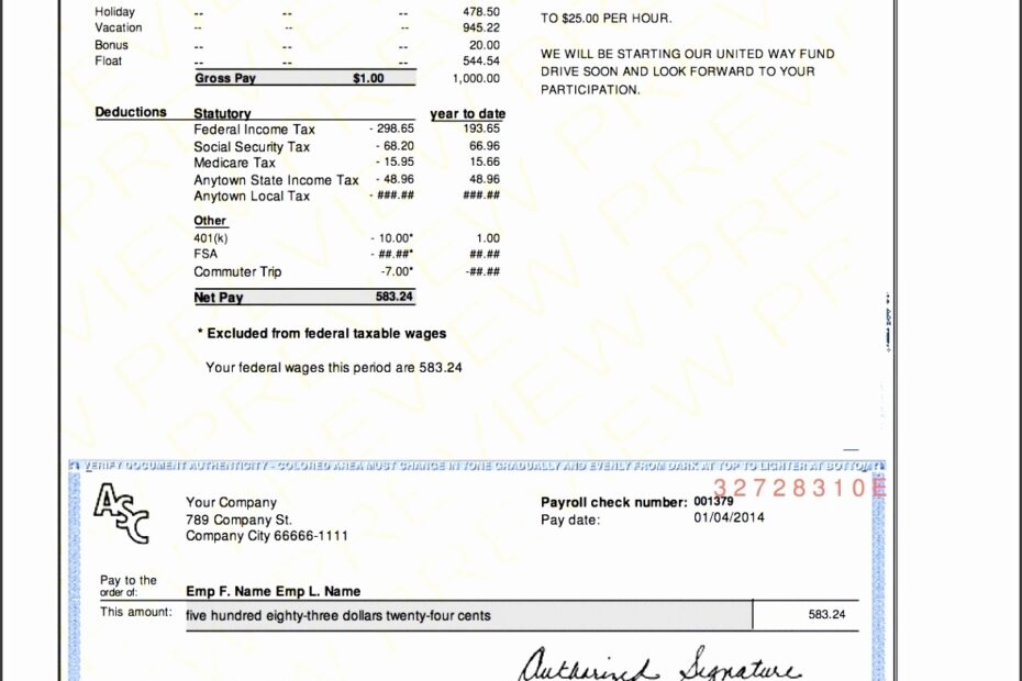 Printable Payroll Check Template Printable Blank Worl Vrogue co