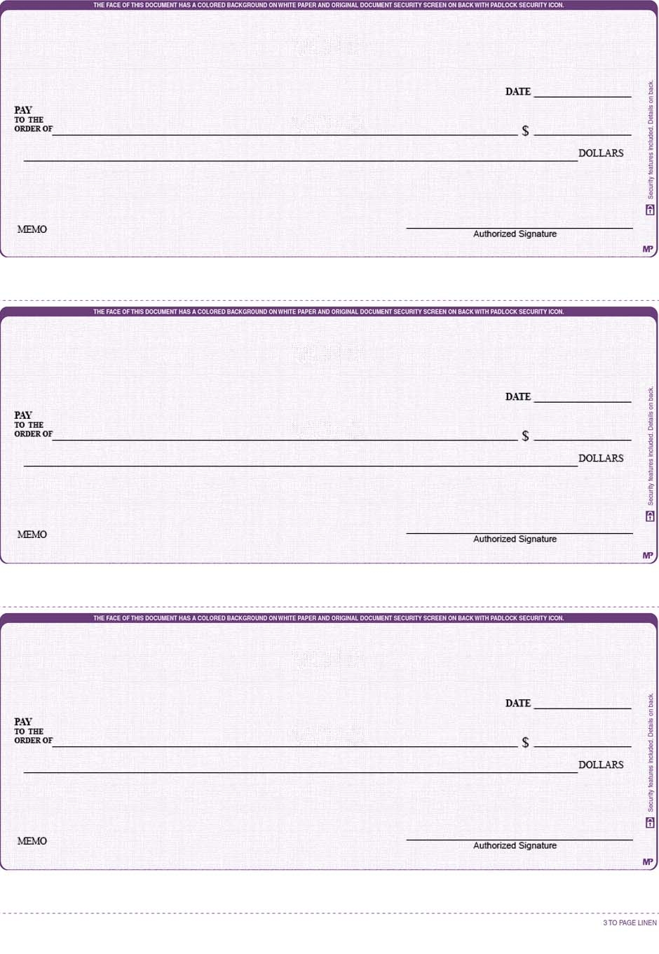 Quicken Printable Checks