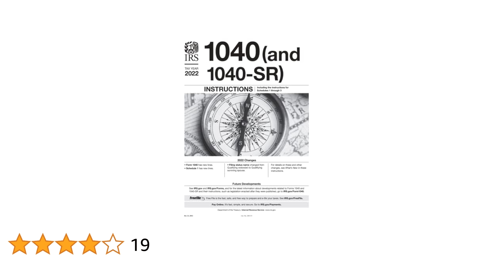 1040 And 1040 SR Insturctions Tax Year 2022 Internal Revenue Service IRS Amazon ae Books