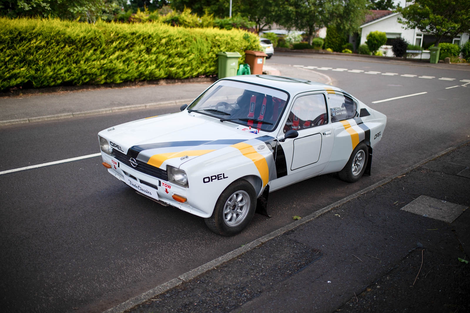 1977 Opel Kadett Historic Rally Car 