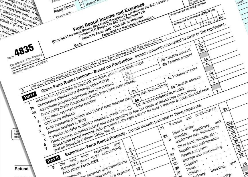 2023 IRS Tax Forms On A Desktop Stock Photo Alamy
