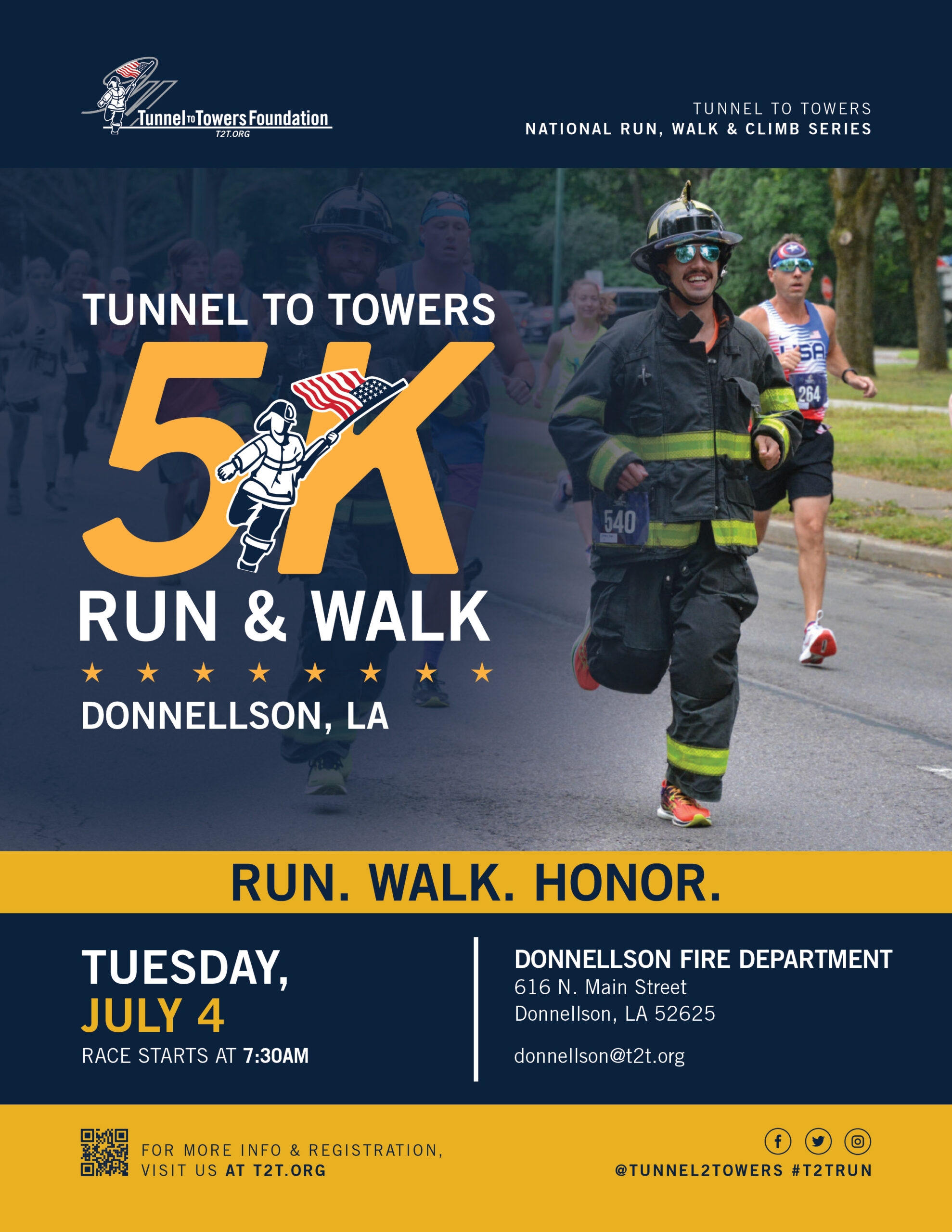 2023 RWC Flyer Donnellson Tunnel To Towers Foundation