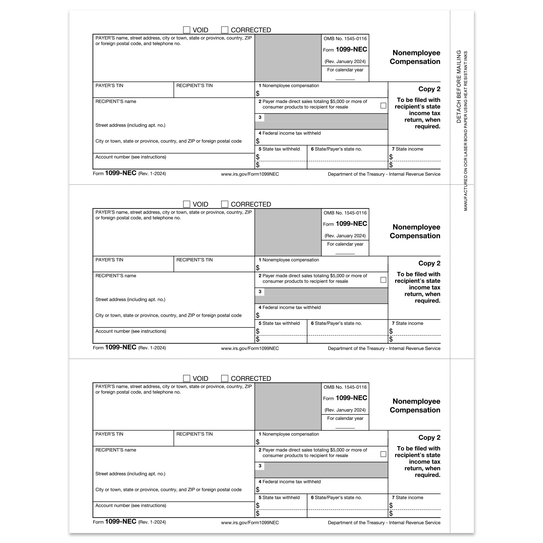 2024 W2 Tax Forms 2024 W 2 Tax Form Kit 25 Employee Pack With Self Seal Envelopes IRS Approved W2s 2024