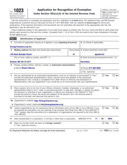 22 Form 1023 Instructions Free To Edit Download Print CocoDoc