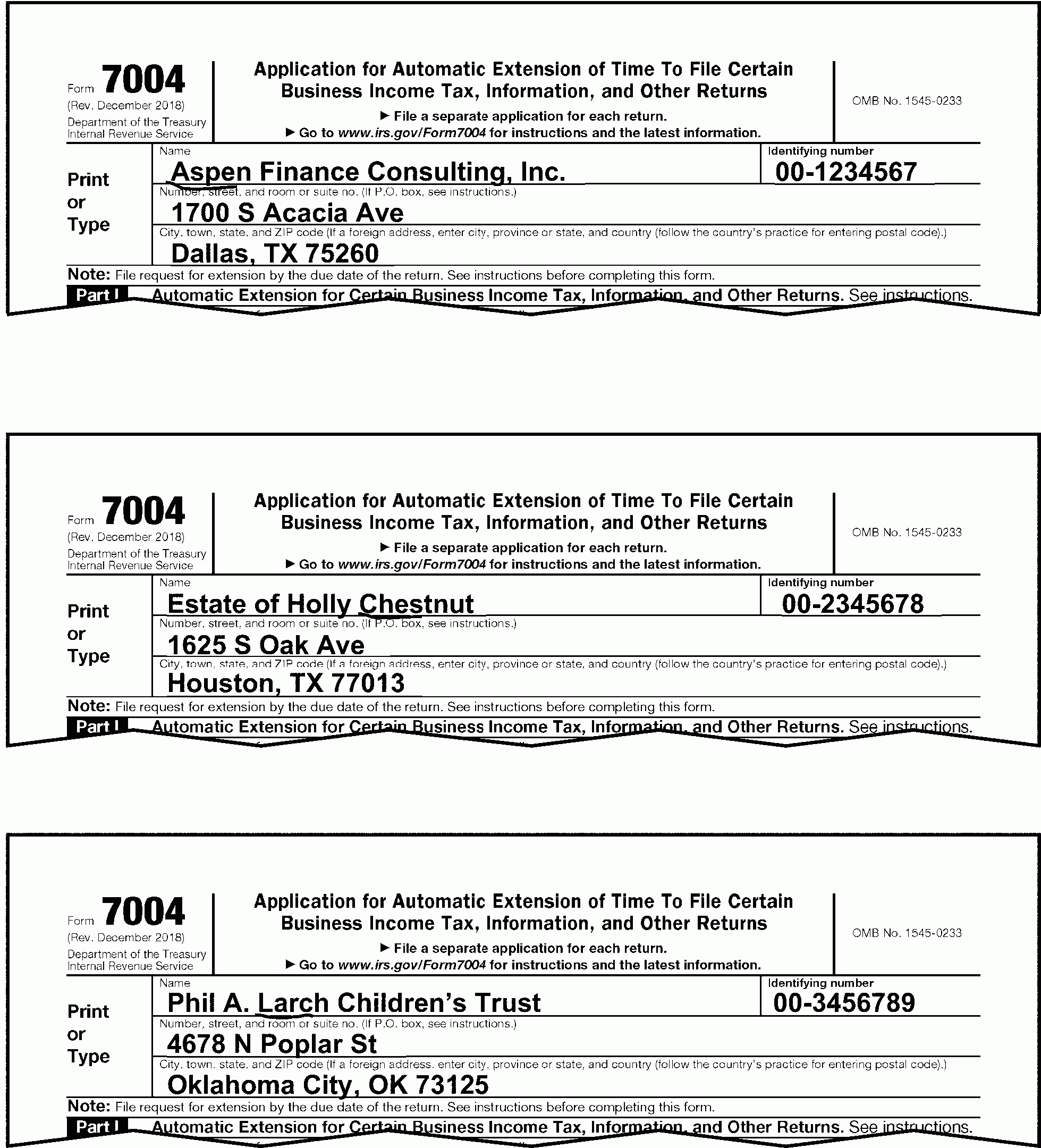 3 11 212 Applications For Extension Of Time To File Internal 