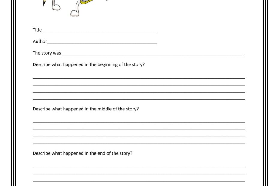 30 Book Report Templates U0026 Reading Worksheets
