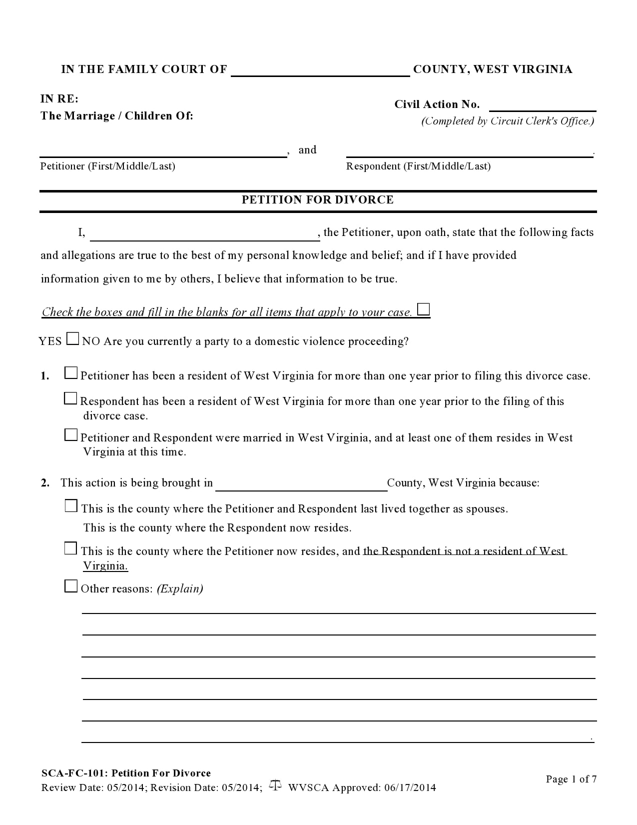 30 Free Divorce Papers Real U0026 Fake TemplateArchive Worksheets Library