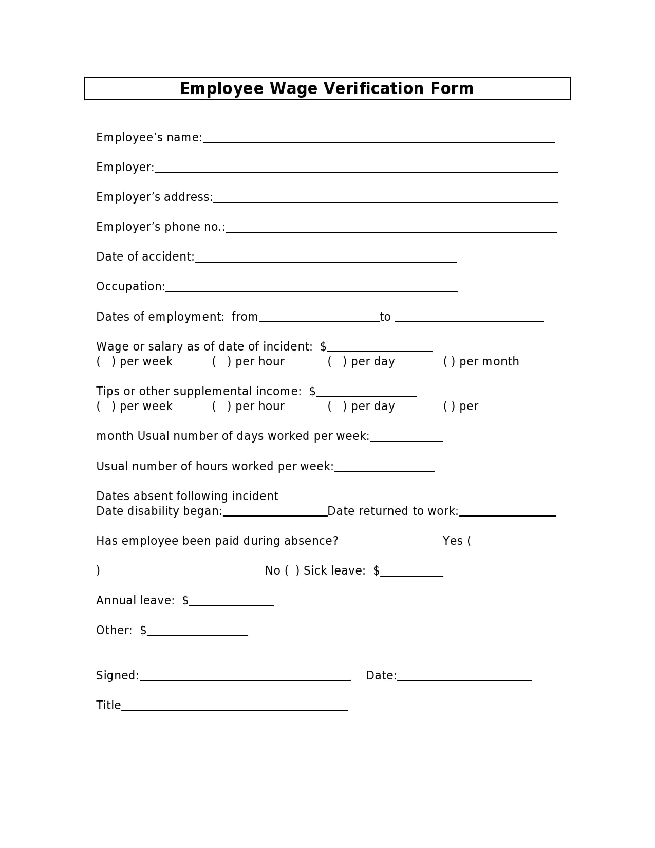 30 Great Proof Of Income Letters Doc PDF TemplateArchive