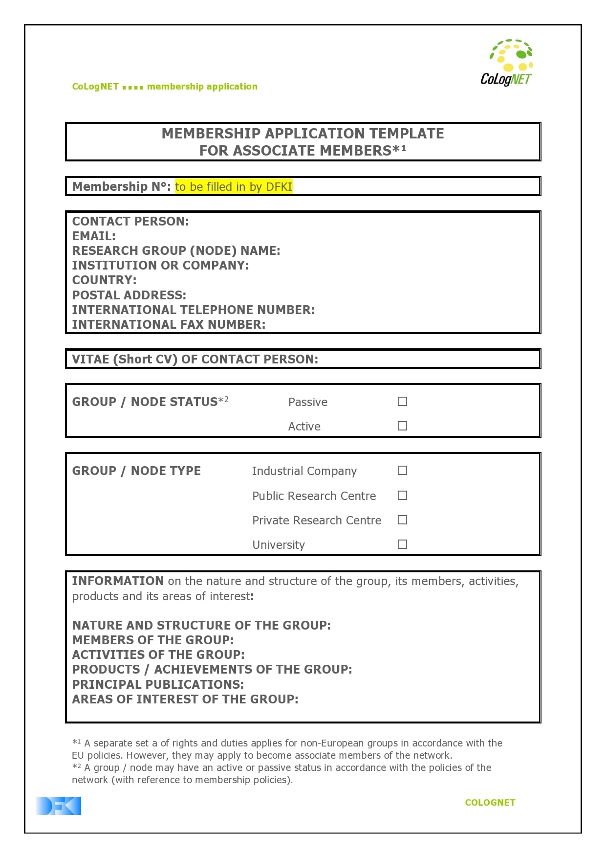30 Membership Application Form Templates Word Excel PDF TemplateArchive